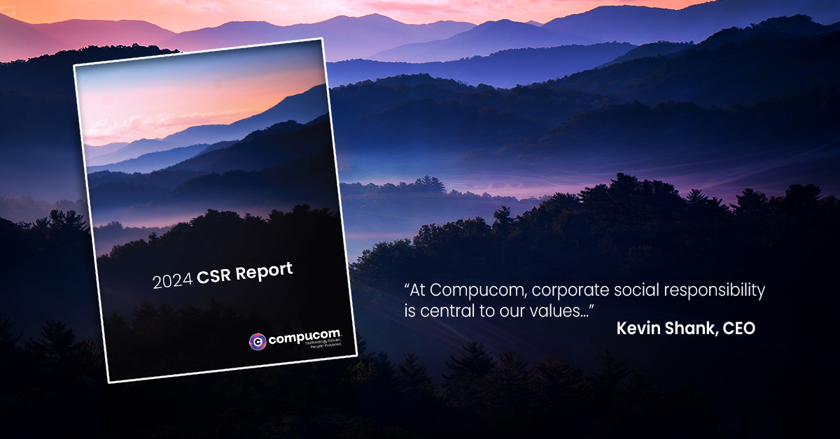 Featured image for “Compucom Releases 2024 CSR Report, Showcases Significant ESG Progress and Future Commitments”